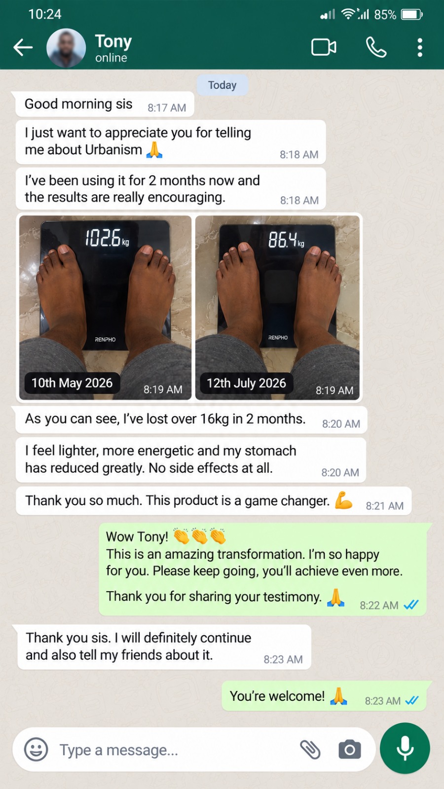 Urbanism customer testimony 5